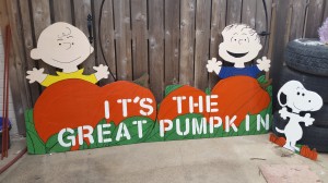 "It's The Great Pumpkin", Charlie Brown.